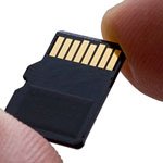 4-GB-microSD-Speicherkarte mit SD-Adapter
