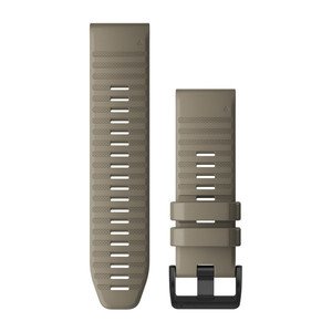 QUICKFIT-SILIKON-ARMBAND 26mm Grau Schnalle in Schiefergrau fuer