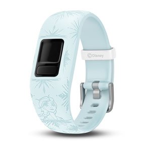 SILIKON-ARMBAND Lila/Graviert fuer VIVOFIT JR. 2 DIE EISKOENIGIN