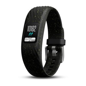 VIVOFIT 4 mit Silikon-Armband S/M Schwarz/Gesprenkelt