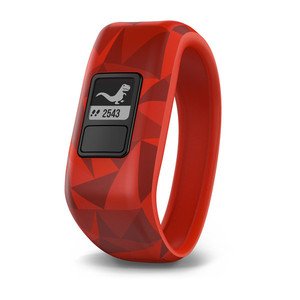 VIVOFIT JR. REAL FLOWER mit Silikon-Armband XS Weiss/Bedruckt