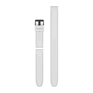 QuickFit® 26-Uhrenarmbänder, weißes Silikon (3-teiliges Set)