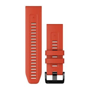 QuickFit® 26 Watch Bands, Flame Red Silicone