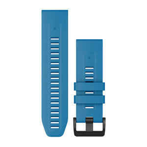 QuickFit®-Armband 22mm, Silikon Himmelblau