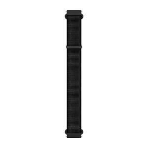 Schnellwechsel-Armband (20 mm), Nylonarmband, Teile in Schwarz