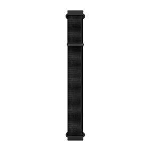 SCHNELLWECHSEL-ARMBAND 22 MM, Nylon mit Teilen in Schwarz