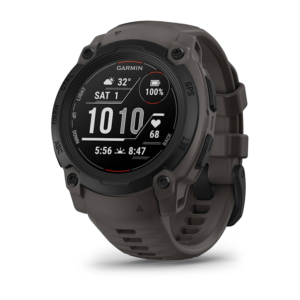 Instinct E – 40 mm, Kohle/Schwarz mit Silikon-Wechselarmband 20