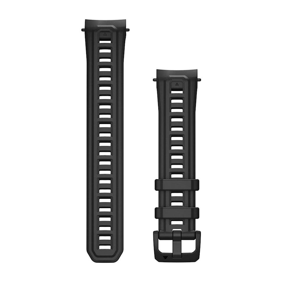 22 mm Silikon-Wechselarmband (Instinct® E – 45 mm), Silikon Schw