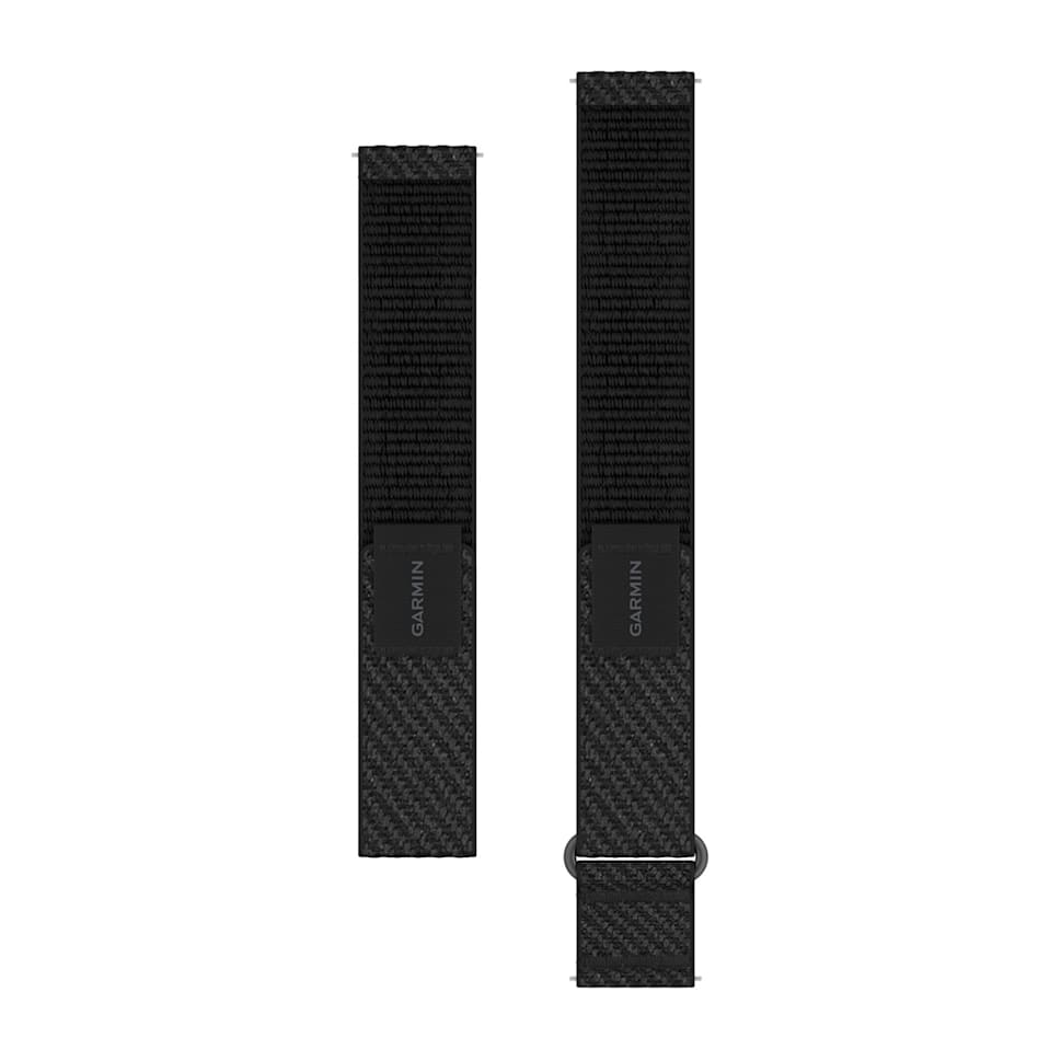 Schnellwechsel-Armband (20 mm), Nylon Schwarz UltraFit