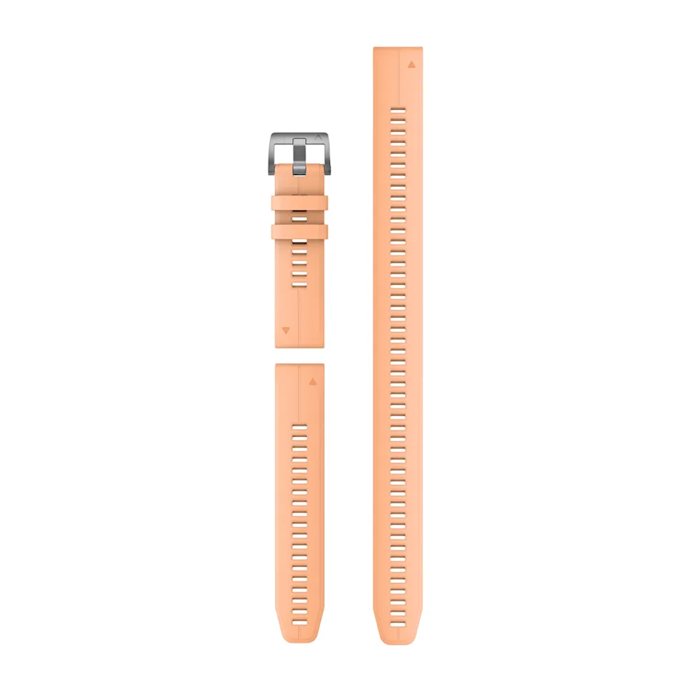 Quickfit®-Armband (22 mm), Silikon Shell Pink (Tauchset 3-teilig