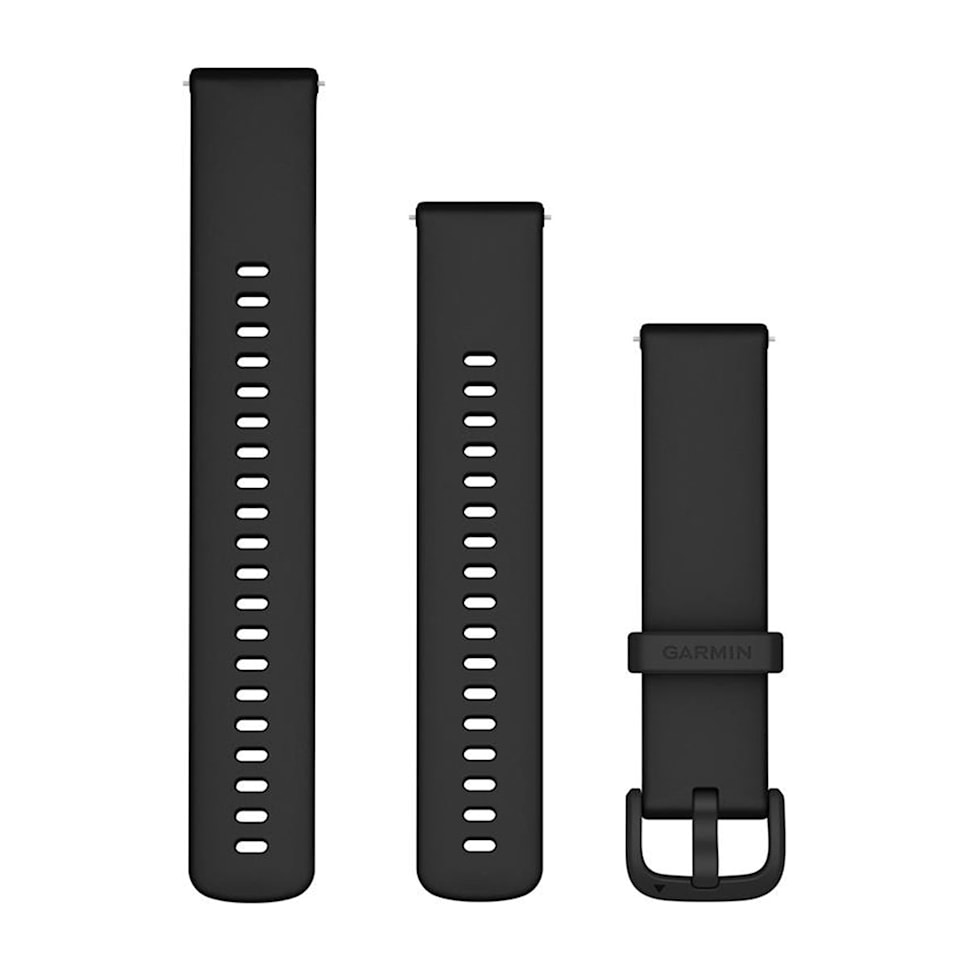 Schnellwechsel-Armband (20 mm), Schwarz, Teile in Schwarz