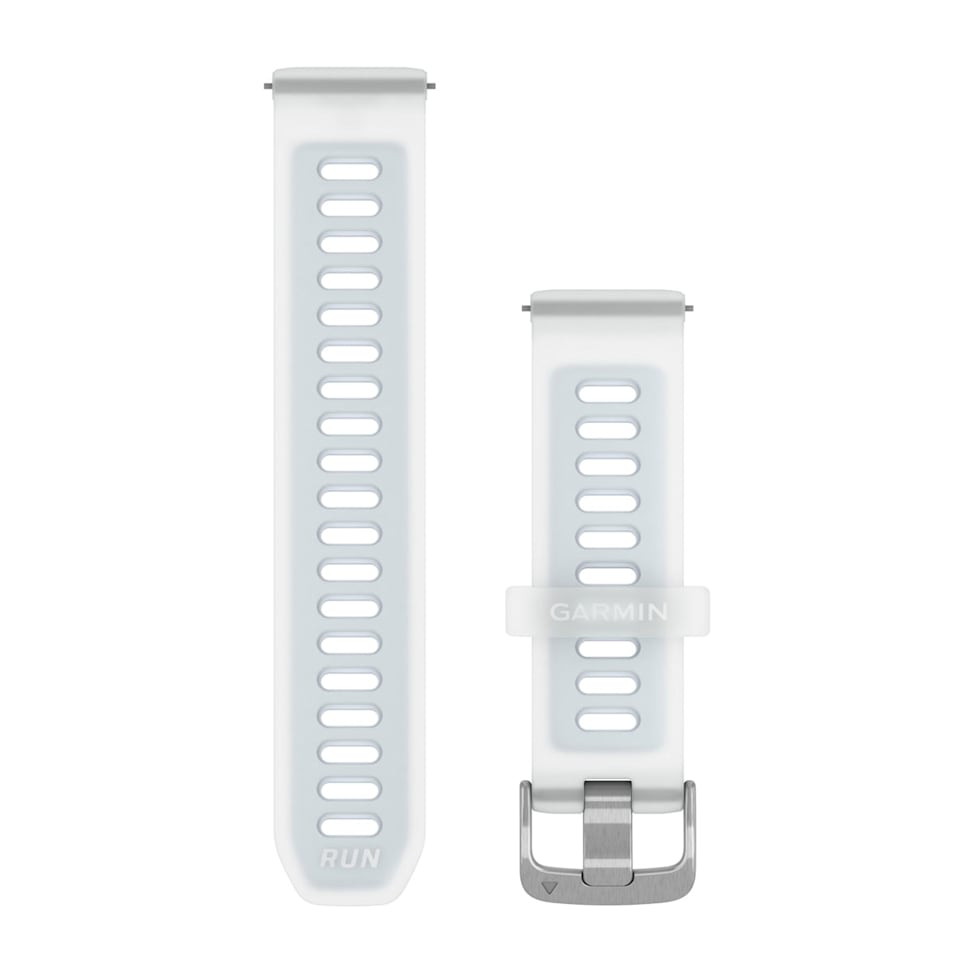 Schnellwechsel-Armband (20 mm), Silikon Transparent Steinweiss/C