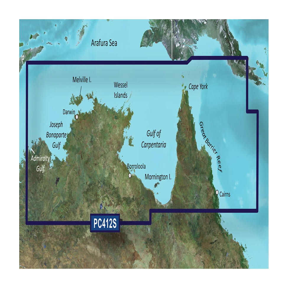 microSD™/SD™ card: HXPC412S-Admiralty Gulf WA to Cairns