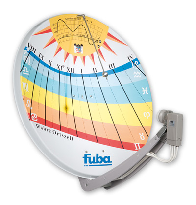 DAA 850 mit Sonnenuhr Motiv Sundial