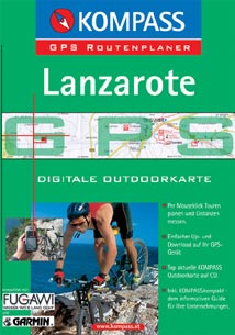 Kompass GPS Routenplaner Lanzarote K4241