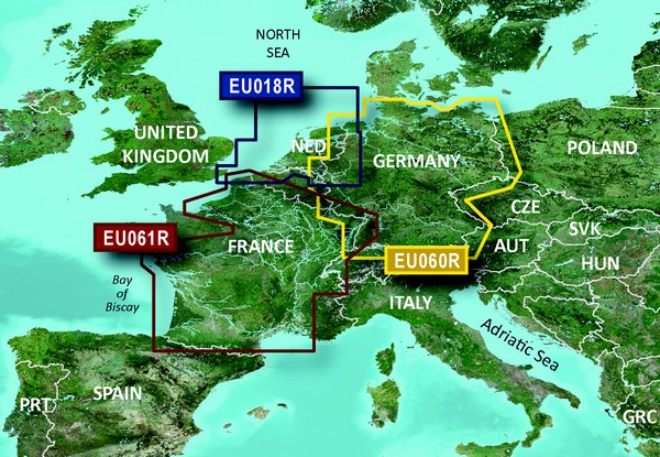 BlueChart® g3 HXEU060R- Germany Inland Waters