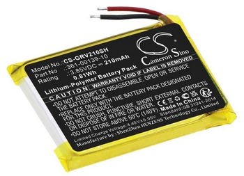 3,85V-210MAH LI-POLYMER SMARTWATCH AKKU ALTERNATIV FÜR GARMIN VE