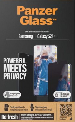 Panzerglass Schutzfolie für Samsung Galaxy S24+