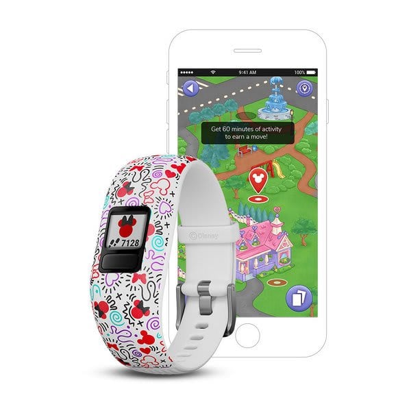 VIVOFIT JR. 2 DISNEY MINNIE MAUS Weiss/Bedruckt
