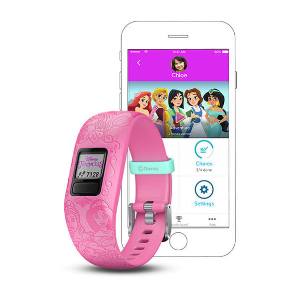 VIVOFIT JR. 2 DISNEY PRINZESSINNEN Pink/Graviert