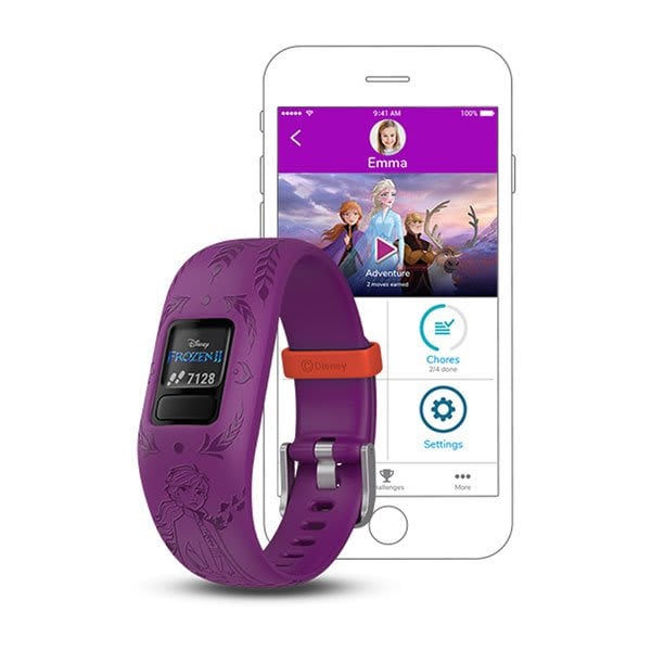 VIVOFIT JR. 2 DIE EISKOENIGIN 2 - ANNA Lila/Graviert inkl. Kids-